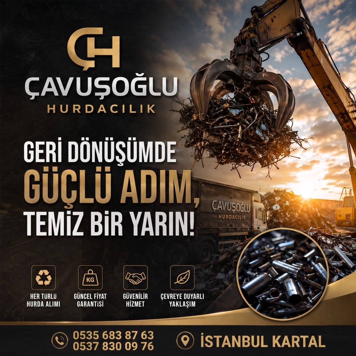 Kartal'ın Güvenilir Hurdacısı Çavuşoğlu Hurda Hizmetinizde